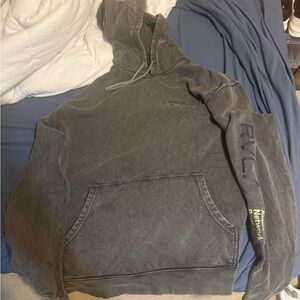 RVCA Charcoal Gray Hoodie